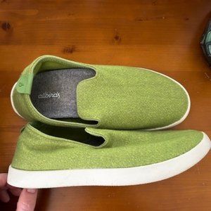 allbirds Women's Wool Loungers Calm Cargo Green Slip Ons size 8